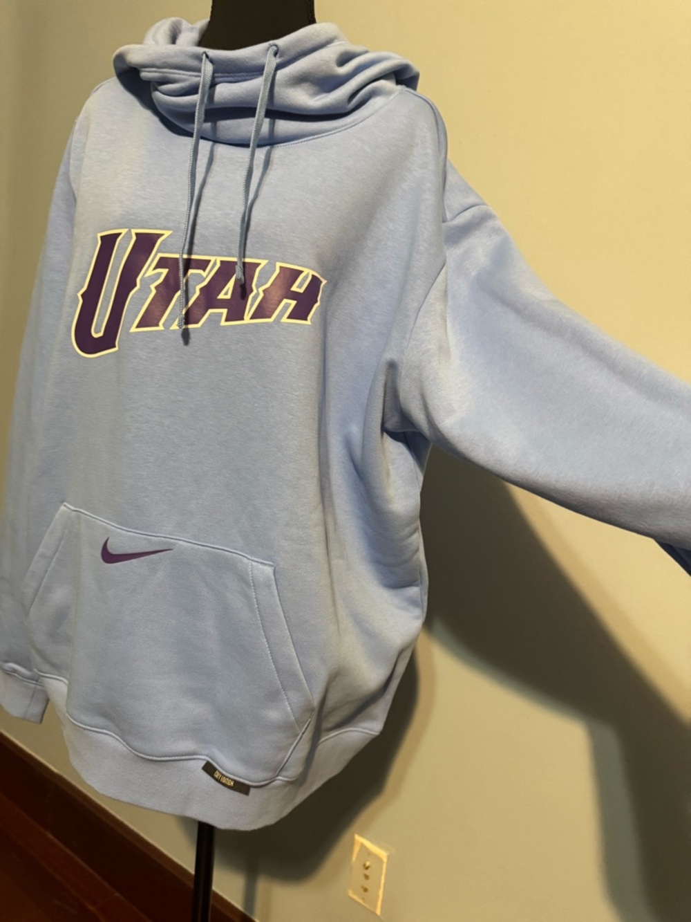 NWT Nike Light Blue Women's Pullover Hoodie with Tag